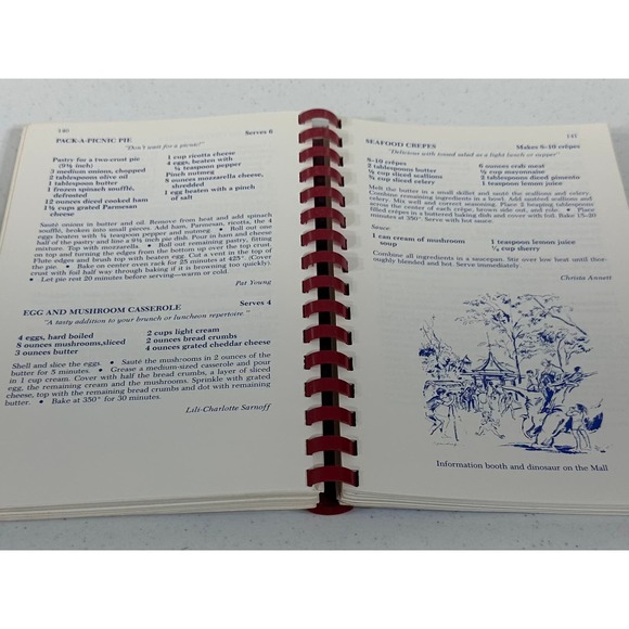 Vintage The Washington Cookbook 1982 Washington DC Kennedy Center Recipes - Picture 8 of 15